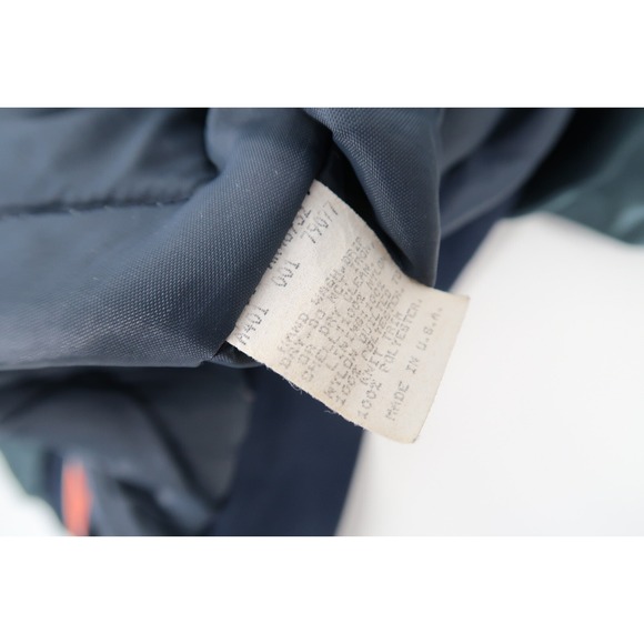 Vintage Auburn Tigers Satin Chalk Line Jacket‎ Retro Bomber 80s Mens Size XL - Picture 4 of 10